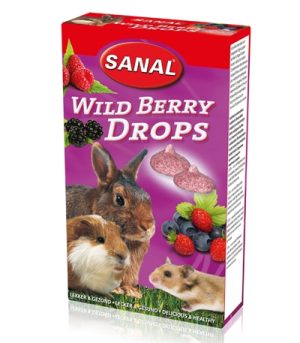 Sanal Knaagdier 3-Pack Drops Yogurt / Salad / Wild Berry - Afbeelding 3