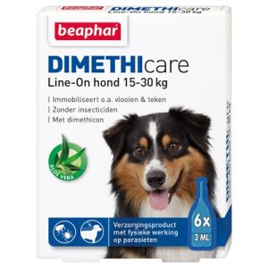 Beaphar Dimethicare Line-On Hond Tegen Vlooien En Teken - Afbeelding 2