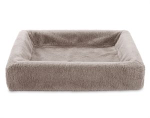 Bia Bed Fleece Hoes Hondenmand Taupe