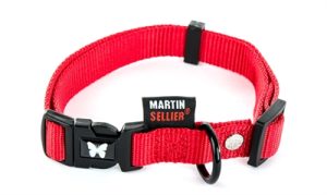 Martin Halsband Verstelbaar Nylon Rood - Afbeelding 3