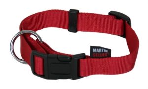 Martin Halsband Basic Nylon Rood - Afbeelding 2