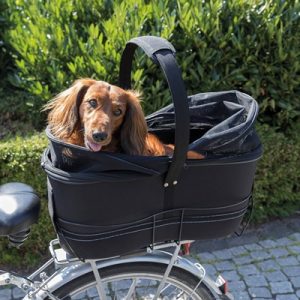 Trixie Fietsmand Bagage Drager Breed Zwart - Afbeelding 7