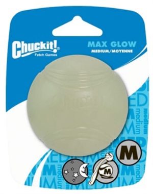 Chuckit Max Glow Bal Glow In The Dark - Afbeelding 2