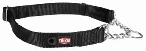 Trixie Halsband Hond Premium Halfslip Halsband Zwart - Afbeelding 2