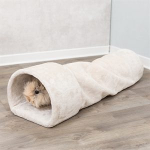 Trixie Speeltunnel Konijn / Cavia Pluche Beige - Afbeelding 4