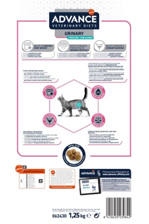 Advance Veterinary Diet Cat Urinary Sterilized Minder Calorieën - Afbeelding 3