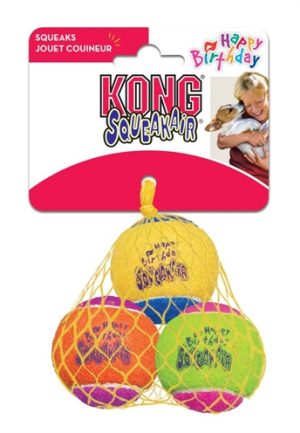 Kong Squeakair Birthday Balls - Afbeelding 3