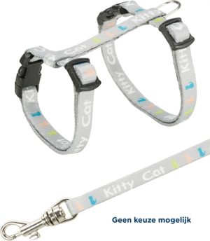 Trixie Kittentuig Junior Met Riem Kitty Cat Assorti - Afbeelding 2