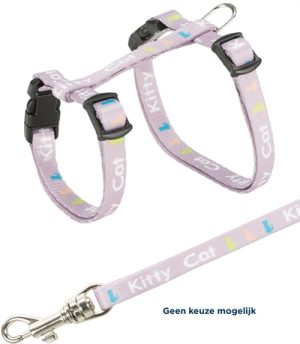 Trixie Kittentuig Junior Met Riem Kitty Cat Assorti - Afbeelding 3