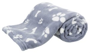 Trixie Hondendeken Kenny Fleece Bot / Pootjes Blauw - Afbeelding 5