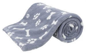 Trixie Hondendeken Kenny Fleece Bot / Pootjes Blauw - Afbeelding 6