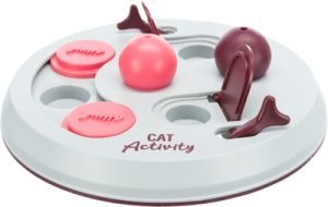 Trixie Cat Activity Flip Board Bes / Roze / Lichtgrijs - Afbeelding 2