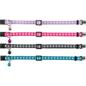 Trixie Halsband Kat Print Poot Elastisch Assorti - Afbeelding 2