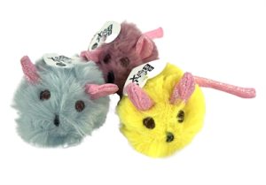 Fofos Pluche Muis Met Glitterstaart - Afbeelding 5