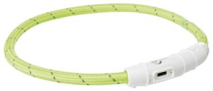 Trixie Lichtgevende Halsband Hond Flash Usb Tpu / Nylon Groen - Afbeelding 5