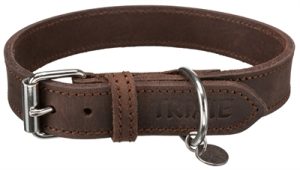 Trixie Halsband Hond Rustic Vetleer Donkerbruin - Afbeelding 7