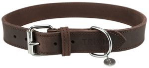 Trixie Halsband Hond Rustic Vetleer Donkerbruin - Afbeelding 10