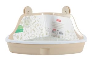 Zolux Hoektoilet Knaagdier Beige - Afbeelding 2