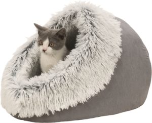 Trixie Kattenmand Iglo Harvey Grijs / Wit-Zwart - Afbeelding 3