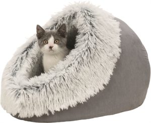 Trixie Kattenmand Iglo Harvey Grijs / Wit-Zwart - Afbeelding 8