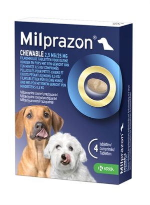 Krka Milprazon Kauwtabletten Ontwormingstabletten Hond - Afbeelding 3