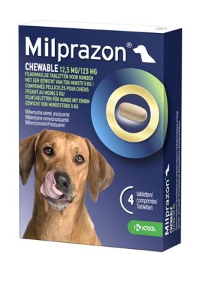 Krka Milprazon Kauwtabletten Ontwormingstabletten Hond - Afbeelding 4