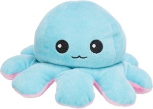 Trixie Octopus Omkeerbaar Pluche Grijs / Geel - Afbeelding 5