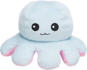 Trixie Octopus Omkeerbaar Pluche Grijs / Geel - Afbeelding 7