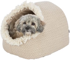 Trixie Kattenmand Iglo Boho Beige - Afbeelding 2