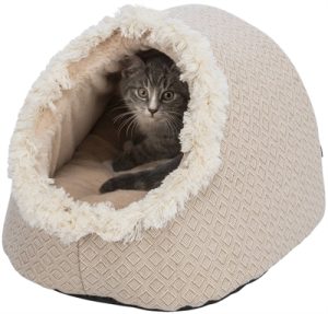 Trixie Kattenmand Iglo Boho Beige - Afbeelding 4