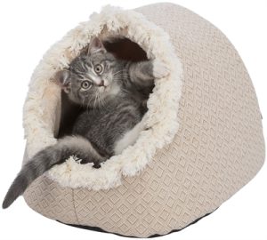 Trixie Kattenmand Iglo Boho Beige - Afbeelding 5