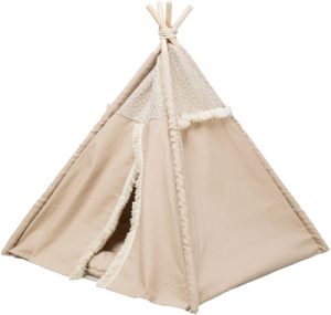 Trixie Kattenmand Tipi Boho Beige - Afbeelding 5