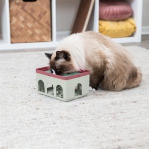 Trixie Cat Activity Rod Box Wit / Bordeaux - Afbeelding 8