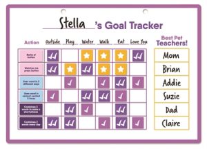 Hunger For Words Talking Pet Goal Tracker - Afbeelding 3