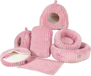 Zolux Kattenmand Naomi Cuddle Roze - Afbeelding 4