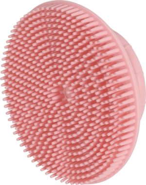 Zolux Anah Borstel Rond Rubber Roze - Afbeelding 2