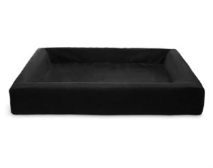 Bia Bed Royal Fluweel Hoes Hondenmand Zwart - Afbeelding 4