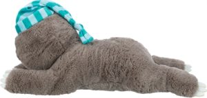 Trixie Pluche Luiaard Grijs Met Heartbeat Voor Puppy - Afbeelding 4