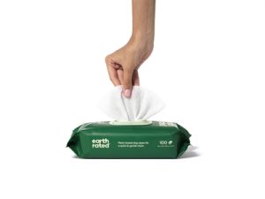 Earth Rated Dog Wipes Geurloos Composteerbaar - Afbeelding 3