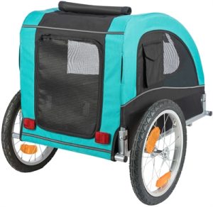 Trixie Hondenfietskar Limited Edition Zwart / Turquoise - Afbeelding 3