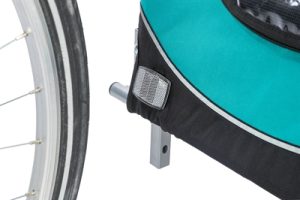 Trixie Hondenfietskar Limited Edition Zwart / Turquoise - Afbeelding 9