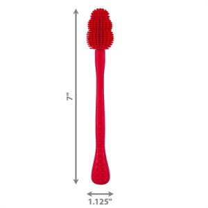 Kong Brush Schoonmaakborstel Rood - Afbeelding 3