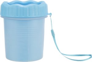 Trixie Pootreiniger Voor De Hond Silicone / Pp Blauw - Afbeelding 2