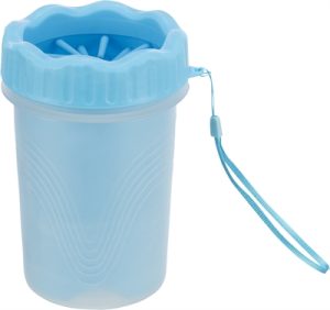 Trixie Pootreiniger Voor De Hond Silicone / Pp Blauw - Afbeelding 6