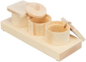 Trixie Snack Cups Voor Ratten En Konijnen Hout - Afbeelding 4