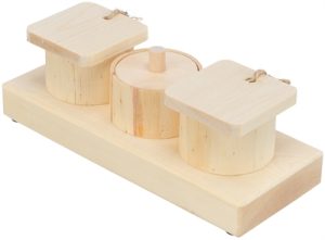 Trixie Snack Cups Voor Ratten En Konijnen Hout - Afbeelding 5