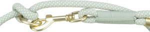 Trixie Soft Rope Hondenriem Verstelbaar Saliegroen / Mint - Afbeelding 3