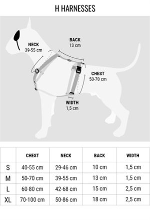 Morso Hondentuig H-Tuig Gerecycled Full Metal Dog Bruin - Afbeelding 2