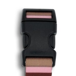 Morso Halsband Hond Gerecycled Skyline Rood / Roze - Afbeelding 5