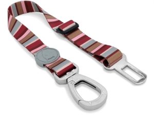 Morso Honden Autogordel Gerecycled Skyline Rood / Roze - Afbeelding 2